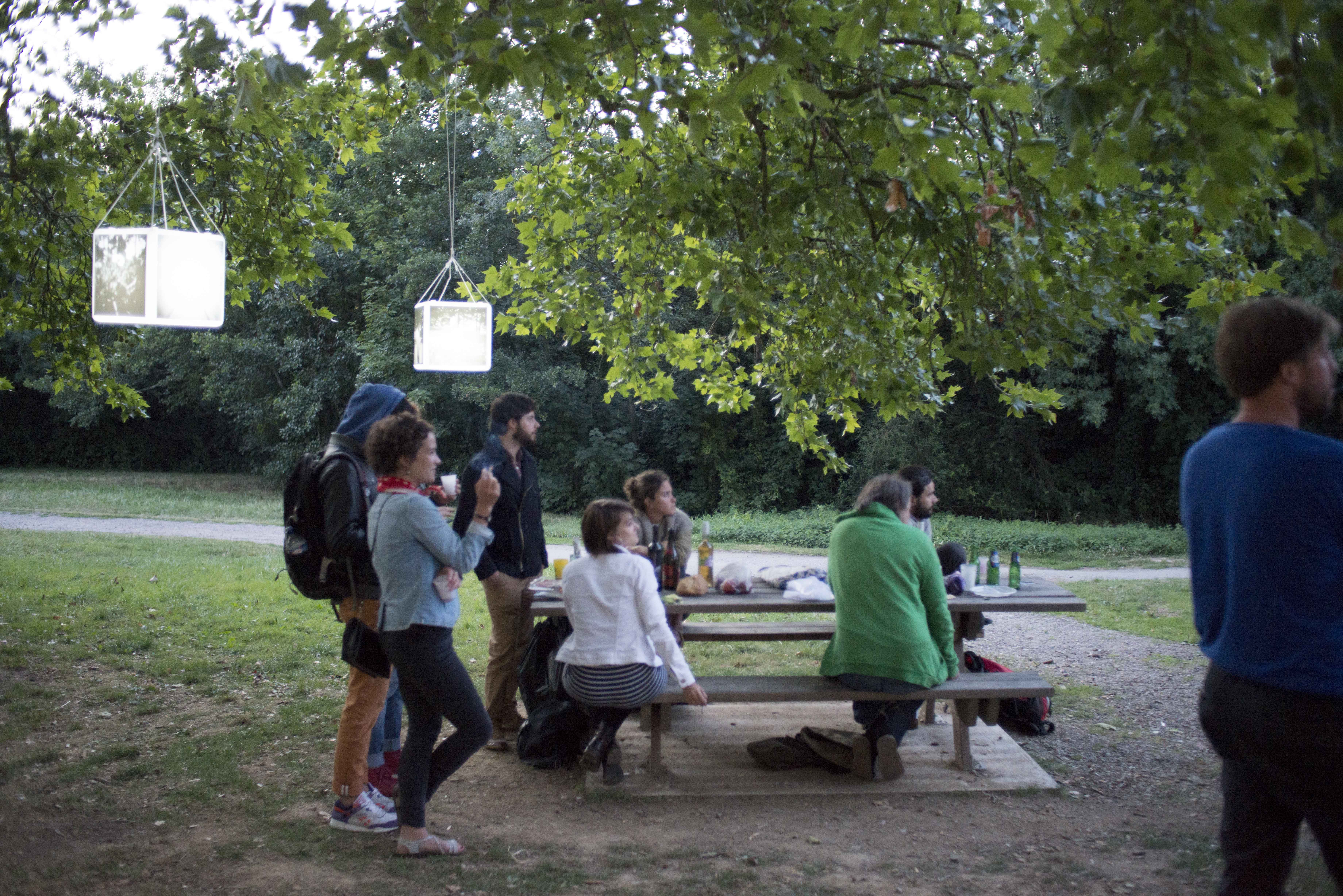 Scénographie Ciné Plein Air