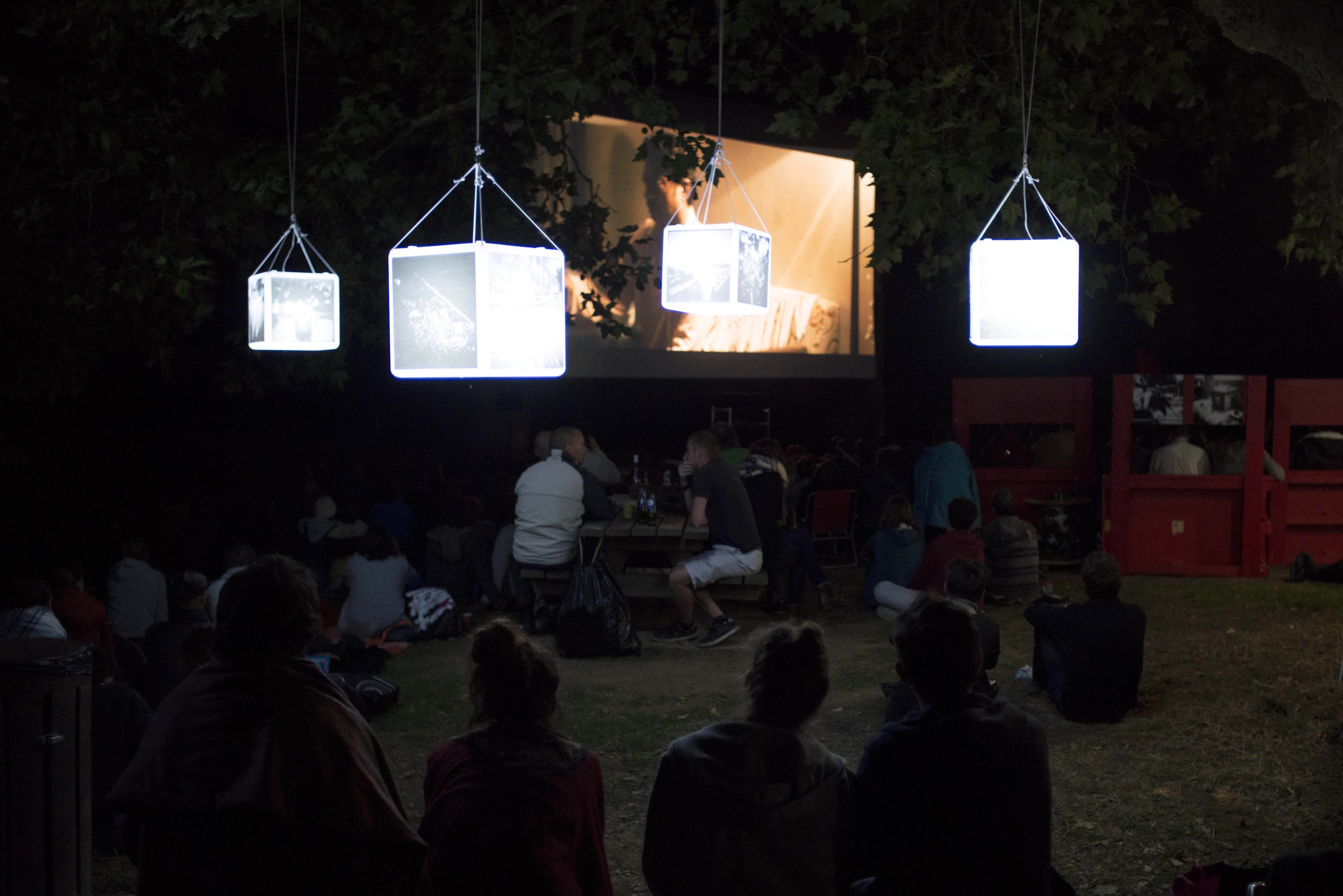 Scénographie Ciné Plein Air